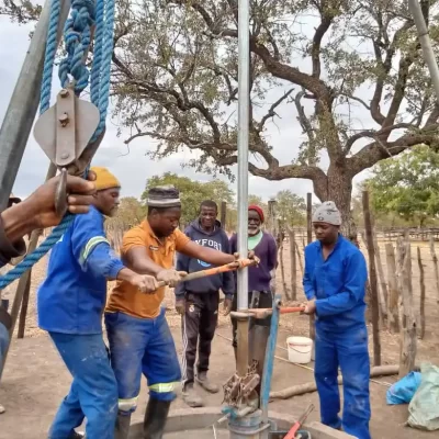 Repairing a well 2023 09